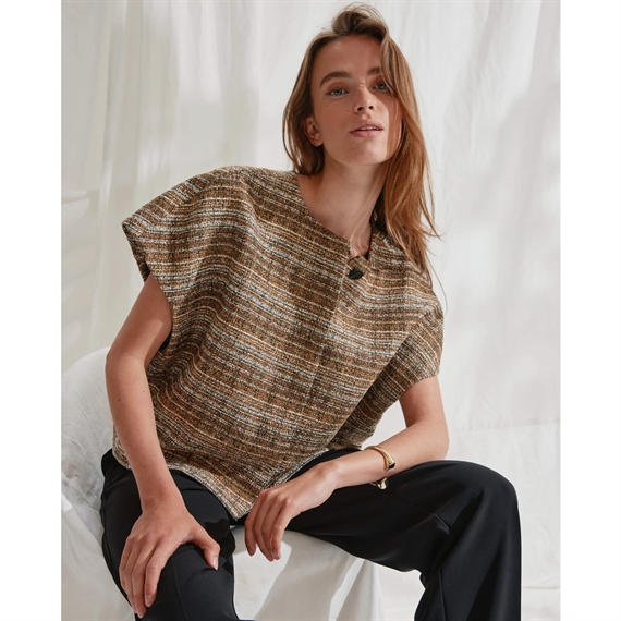 Heartmade Besea Cape, Golden Tobacco